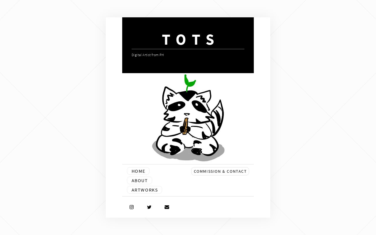 Carrd profile picture for @tots
